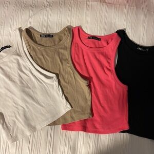 Bundle of Zara tanks